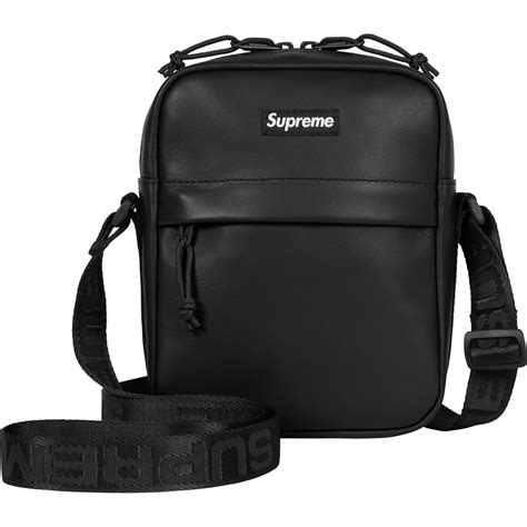 supreme clutch bag|supreme leather shoulder bags.